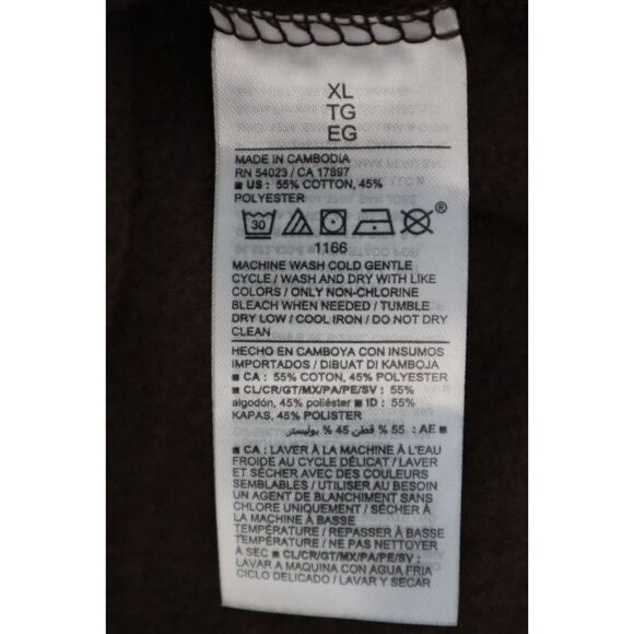 Old Navy Women Sz XL French Roast Brown Oversized French Terry Tunic Sweatshirt - Picture 5 of 9